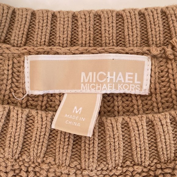 Michael Kors Cotton Rib Sweater - Picture 6 of 16